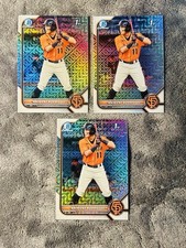 Anthony Rodriguez 2022 Bowman Chrome 1st Mojo Prospect Refractor (3)