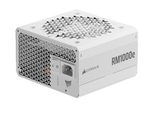 Corsair RM1000e 1000W Fully Modular 80+ Gold ATX 3.1 Power Supply White