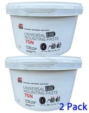 2 Pack Rema 75N Short Low Profile Universal Tire Mounting Paste Pail of lube