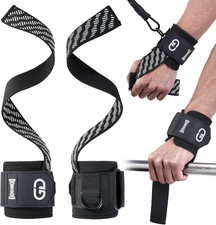 Heavy Duty Lifting Wrist Straps with D Ring for Weightlifting and Gym Use
