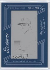 2009 Topps 206 Framed Printing Plate Mini Black Piedmont 1/1 Dustin Pedroia 5qi