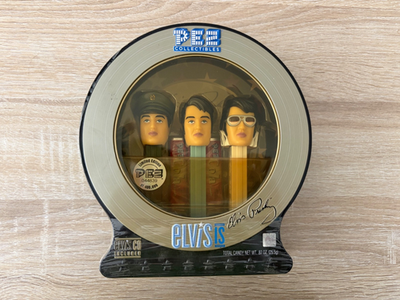 Elvis Presley Limited Edition Pez Dispensers With CD 2day Ship for