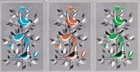 GENUINE SWAP PLAYING CARDS - 3 SINGLE -  BIRDS - #23