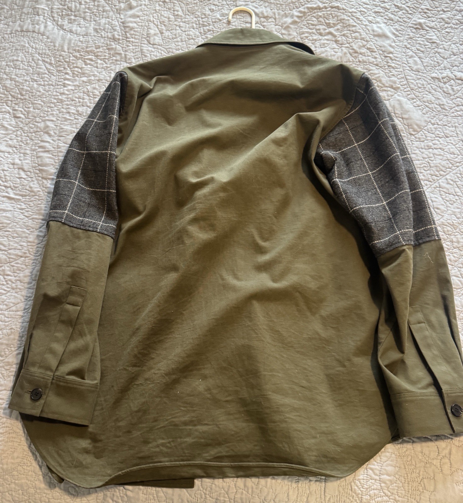 Alexander McQueen Lightweight Patchwork Field Jac… - image 8