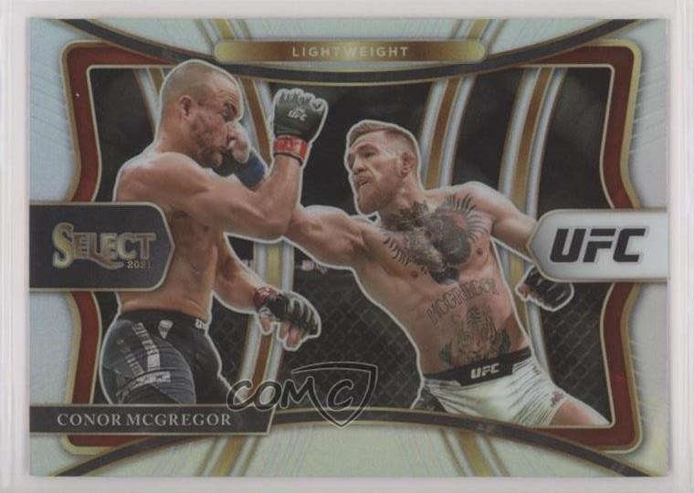 2021 Panini Select UFC Premier Level Silver Prizm Conor McGregor #199 rp9