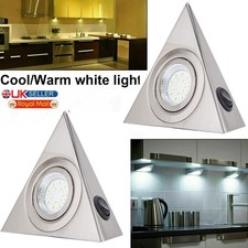 Mains Under Cabinet LED Lights Kitchen Cupboard Shelf Triangle Display Downlight