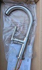 Brizo 61043LF-SS Litze Bar Faucet W Arc Spout Knurled Handle Missing Hardware