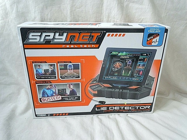 Jakks Pacific SpyNet Spy Gear Lie Detector Kids Interactive Toy Real Tech for sale online | eBay