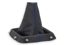 SCHALTMANSCHETTE FUR PEUGEOT 308 II 2014-2017 automatik SCHALTSACK NAHT BLAU