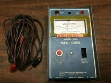 Associated Research Model 2001 Megger Meg-Chek - Untested