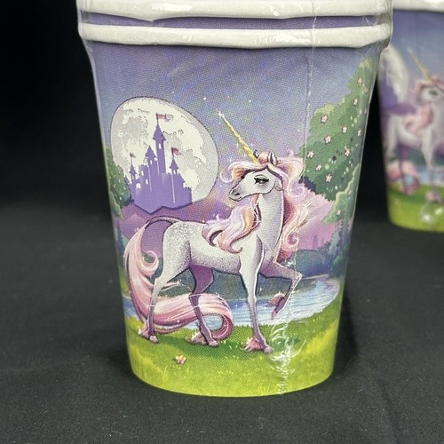 Unicorn Fantasy Hot/Cold Cups Resale Lot 20 8-Count Packages 160 Cups Total NEW - Picture 3 of 8