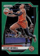 2024 Panini Prizm WNBA - Tiffany Mitchell Green Prizm #57 Connecticut Sun