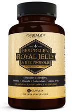 Immune Boosting Supercharger, ROYAL JELLY with BEE POLLEN & BEE PROPOLIS by VHN