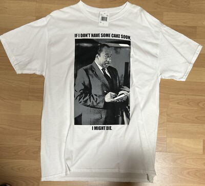 Stanley Hudson The Office TV Show Leslie David Baker T-Shirt Shirt Large L White