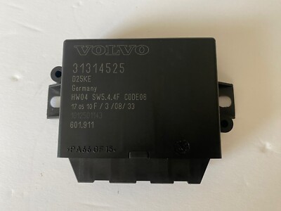 VOLVO XC60 2010 - 2017 PARKING ASSIST CONTROL MODULE PDC UNIT 31314525 ...