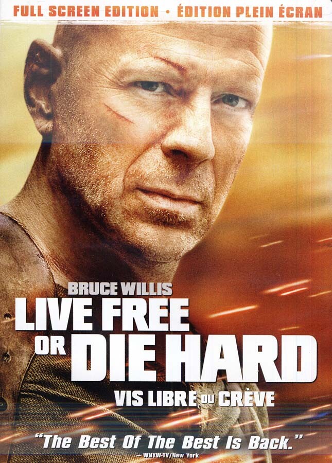 Live Free or Die Hard (Full Screen Edition) (B New DVD 24543476085 | eBay