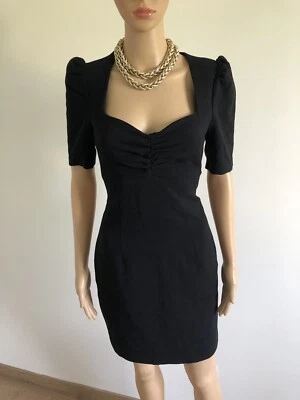 robe noire neuve à manches courtes Morgan taille 34 (valeur 65€) - Photo 1/4
