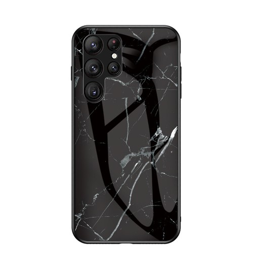 For Samsung Galaxy S25 S24 S23 S22 S21 Luxury Tempered Glass Marble Pattern Case - Picture 14 of 17