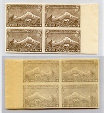 Armenia 1921 SC 294 mint block of 4 . rtb6596