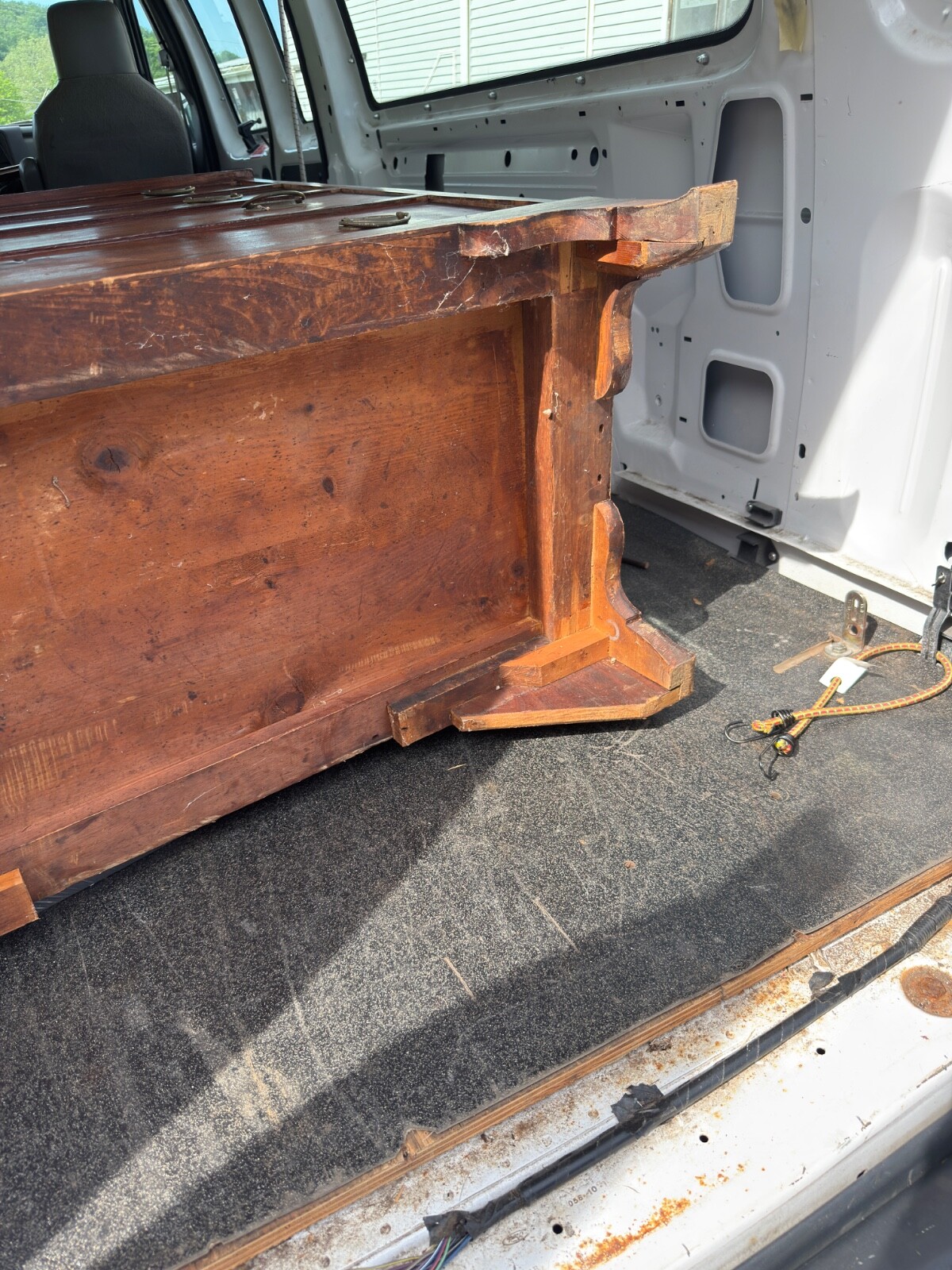 Antique Cherry Hepplewhite inlaid dresser chest of drawers 1800 Mid Atlantic