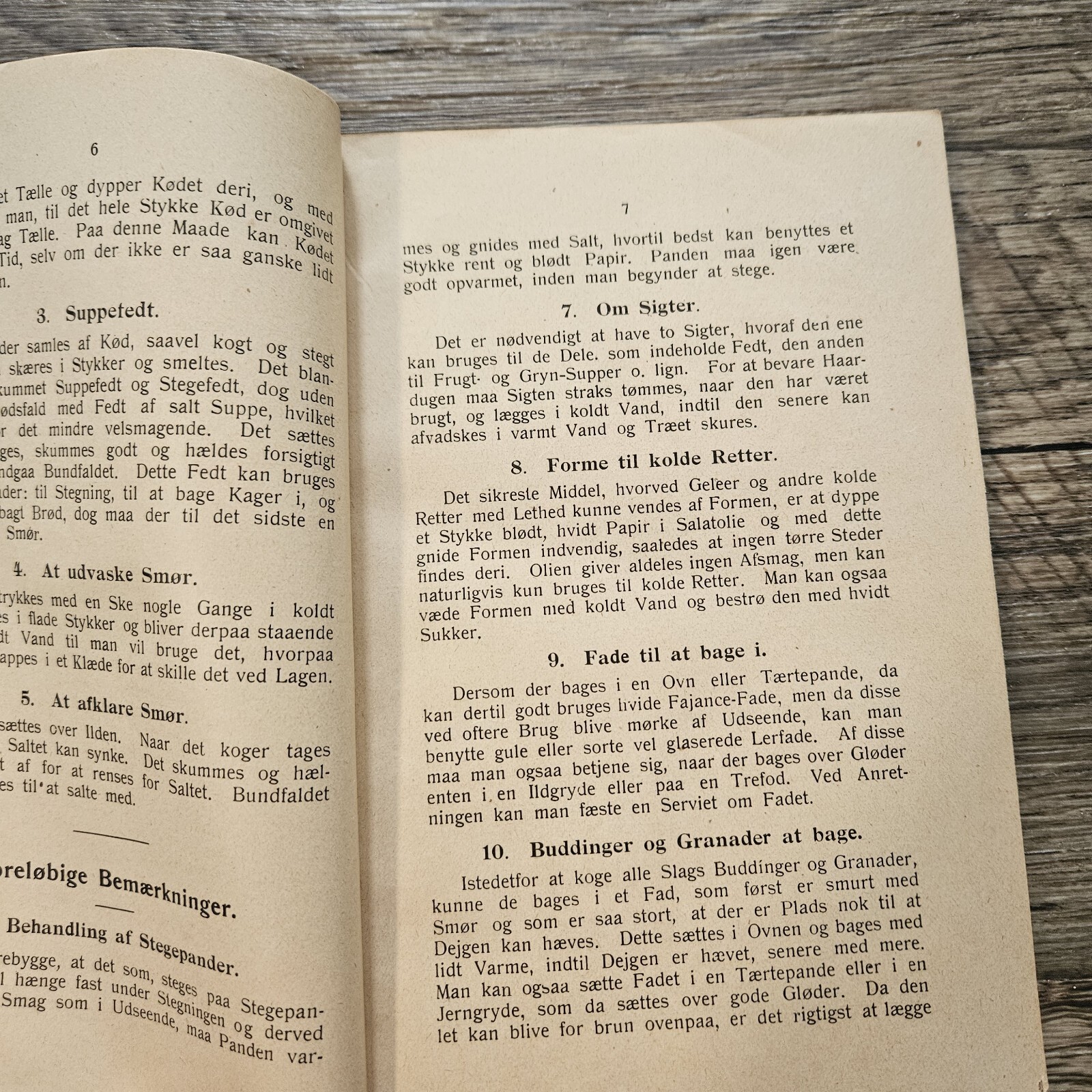 Koge Bog Danish Cookbook 1906 Softcover