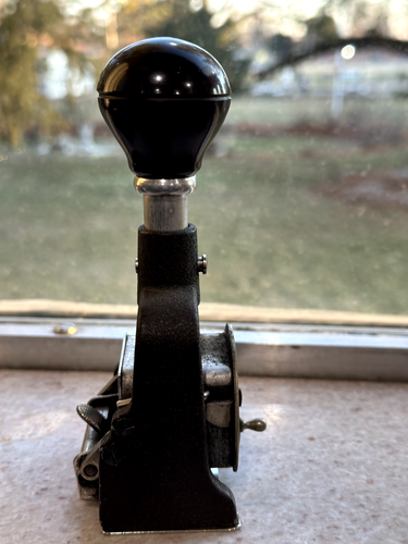VTG Bates Multiple Movement Numbering Machine Stamp METAL 6 Wheels Style E USA - Picture 5 of 5