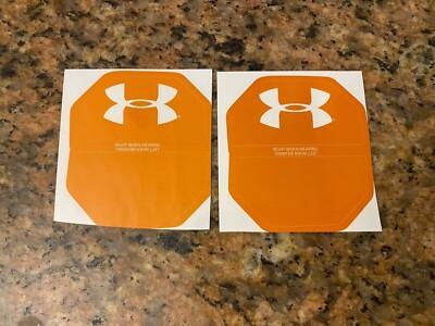 Under Armour Football Helmet Visor Eye Shield Sticker Tab Decals