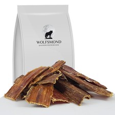 1 kg Rinderd&ouml;rrfleisch 12 - 15 cm PREMIUM D&ouml;rrfleisch Kausnack Hundefutter Rind