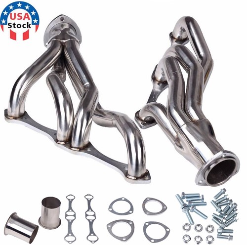 Short Tube Header for Chevy Small Block V8 Engine 262 265 283 305 327