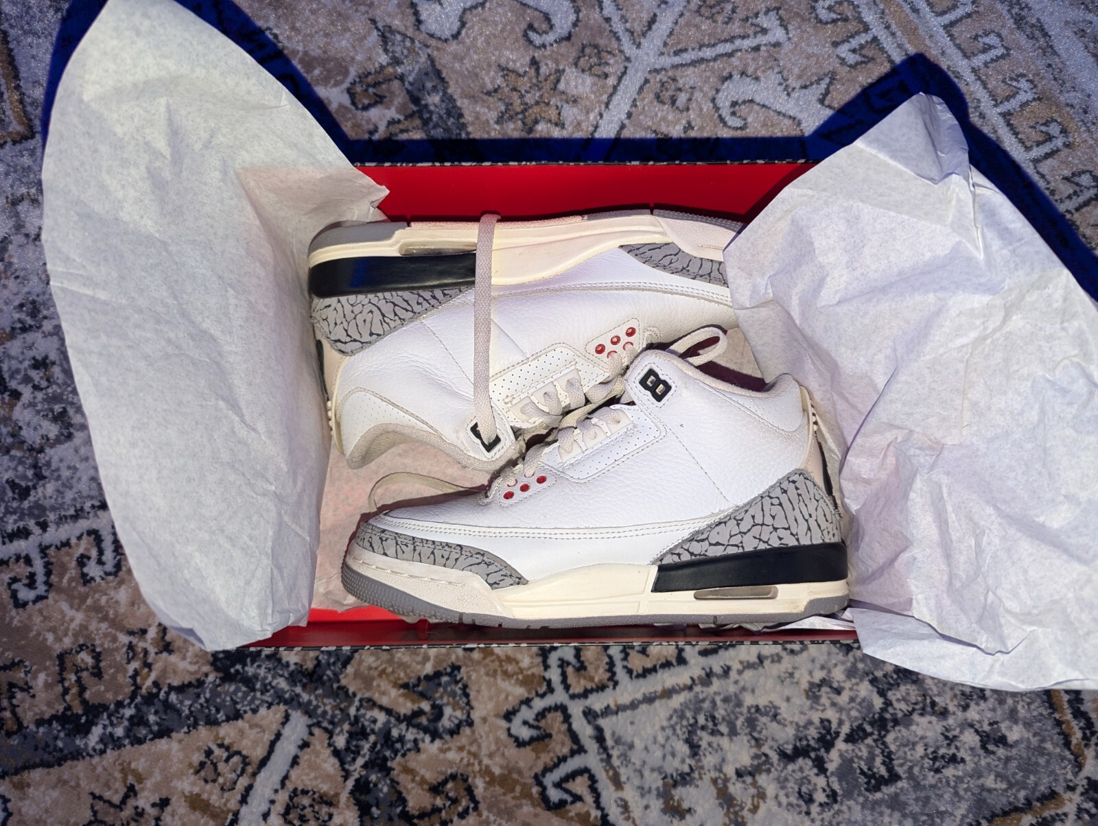 Jordan 3 Retro Mid White Cement Reimagined