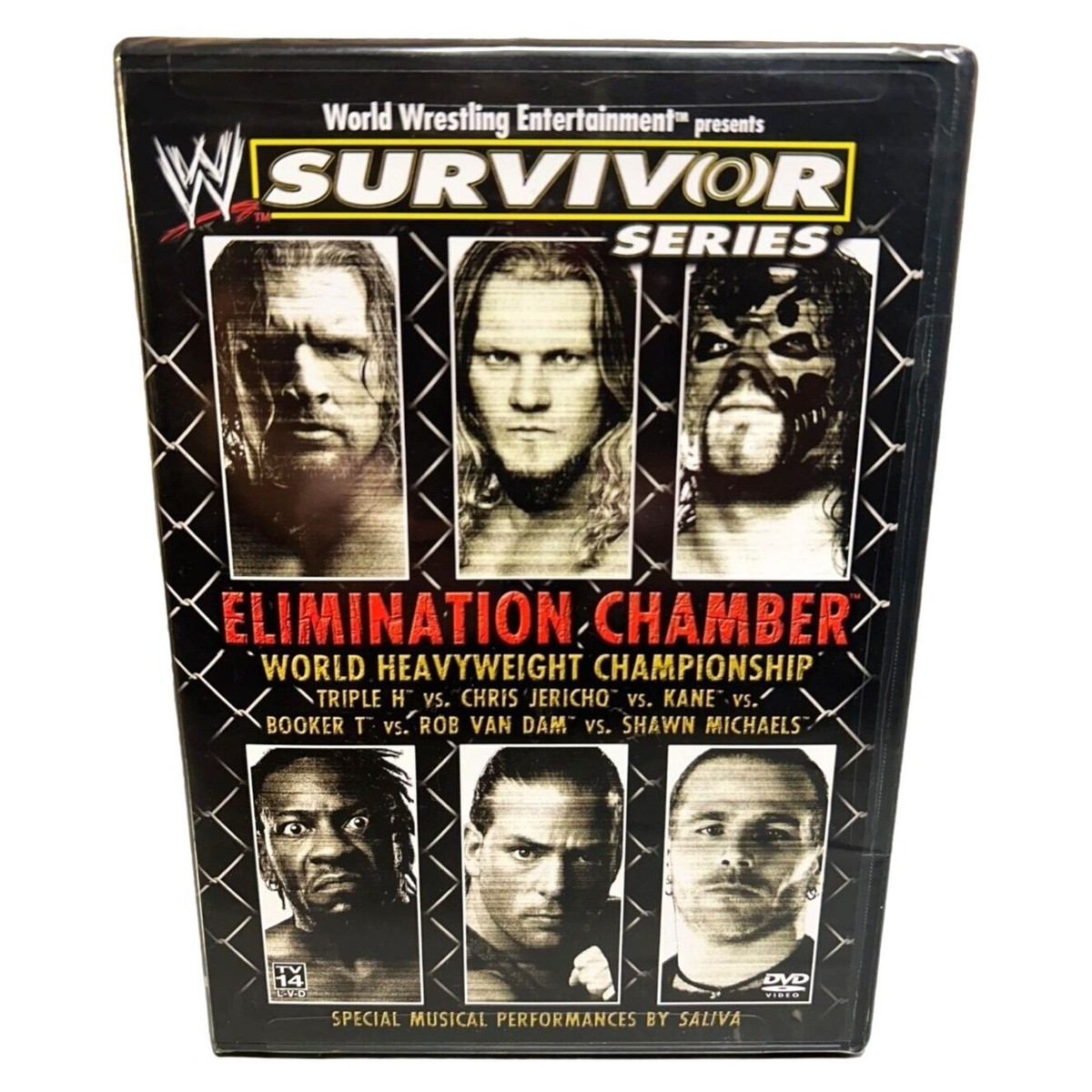 WWE Survivor Series 2002 Elimination Chamber DVD BRAND NEW - Main Image