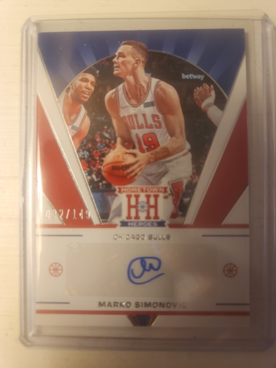 2021-22 Panini Chronicles MARKO SIMONOVIC rookie auto-032/149