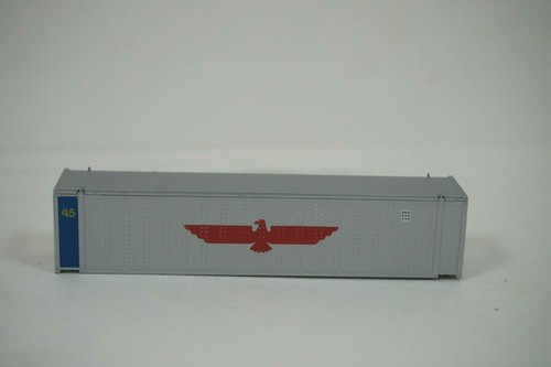 Contenedor NOS Con-Cor plateado y rojo 45' APL 960248 escala N | Zustand: New