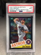 2020 Topps Silver Pack Chrome 146/199 Jose Urquidy Rookie #20 - PSA 9 - POP  1