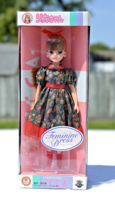 Takara Licca-chan ''Feminine Dress'' doll, 1984 3rd Gen. US Seller, Made in Japan