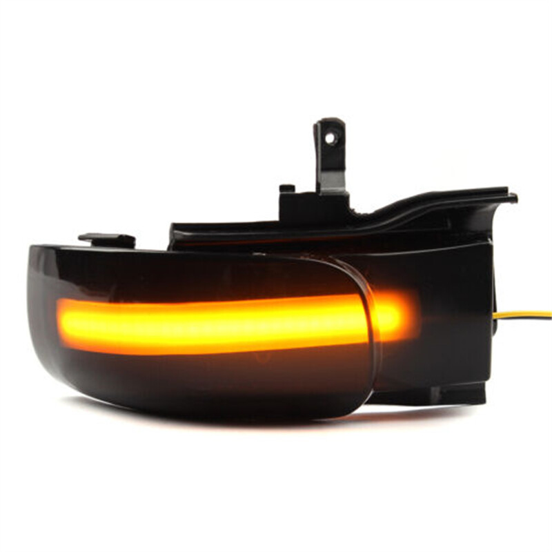 Pair Dynamic LED Side Mirror Indicator Turn Signal Light For VW Touran 03-10