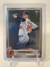 SPENSER WATKINS 2022 Topps Chrome Rookie Autographs Orioles RC