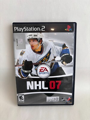 NHL 07 - Playstation 2  PS2 - CIB Complete - Tested & Working! Alex Ovechkin