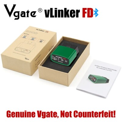 G9 Vgate vLinker FD OBDII Bluetooth BT3.0 OBDII Car Diagnostic Datalog Scanner