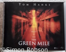 GREEN MILE 1999 MINI QUAD POSTER ROLLED CONDITION VER 1 TOM HANKS STEPHEN KING