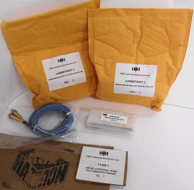 CMC Industrial Electronics 11308-1 Brass Rub Block Kit HazMon-In-A-Box 