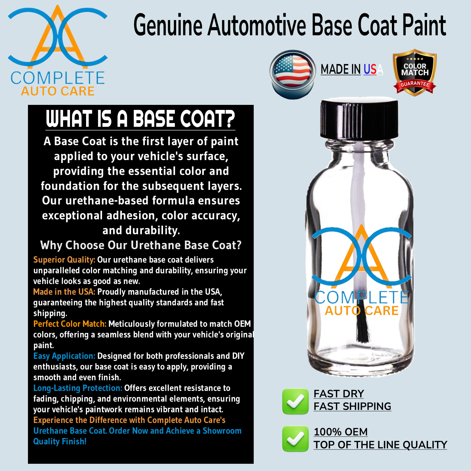 New OEM KIA Automotive Touch Up Kit for RIO, Sorento, Forte, Soul, Sedona, K5