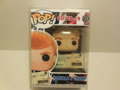 Funko Pop 唐纳德 特朗普 有刺激检查 Ebay