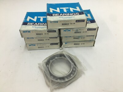NTN 6008UC3 Bearing Open 40x68x15 mm 6008 U C3 Japan 7 pcs