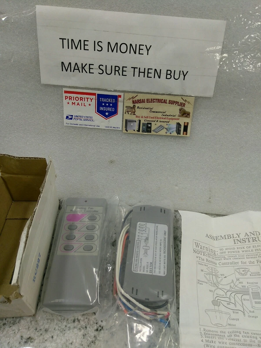 Ge Ceiling Fan Remote Control Shelly Lighting