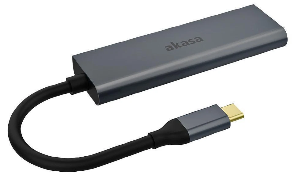 USB-C 4 Port USB 3.0 Hub - AKASA - Image 3 of 4