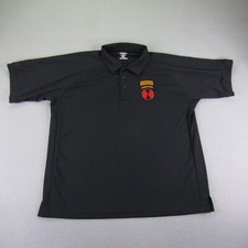 Vertx Polo Shirt Mens Extra Large Black Tactical Utility Military Short Sleeve