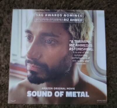 SOUND OF METAL (DVD) FYC PROMO, FULL MOVIE Riz Ahmed Cooke Paul Raci