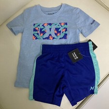 Hurley Camouflage Orange Shorts top set super cool 5110