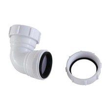 PVC 40mm Pipe Connector for Bathtub Kitchen Sink Shower Drain Plumbing Parts